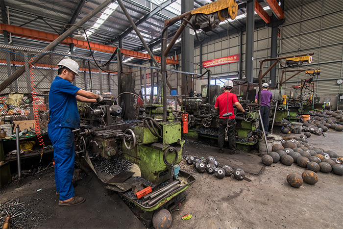 广东网架配件车间